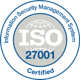 ISO 27001 certified logo