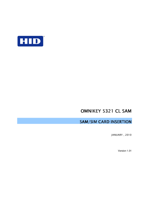 5321 CL SAM Card Insertion