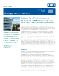 Bodega Norton Winery Case Study