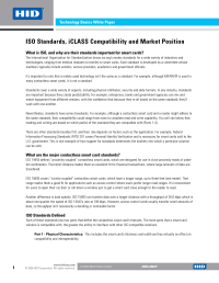 ISO Standards, iCLASS Compatibility White Paper