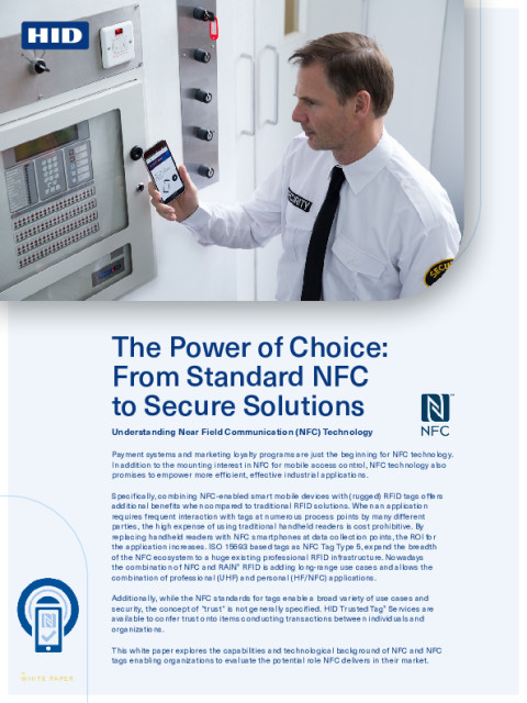NFC Tags and Solutions White Paper  