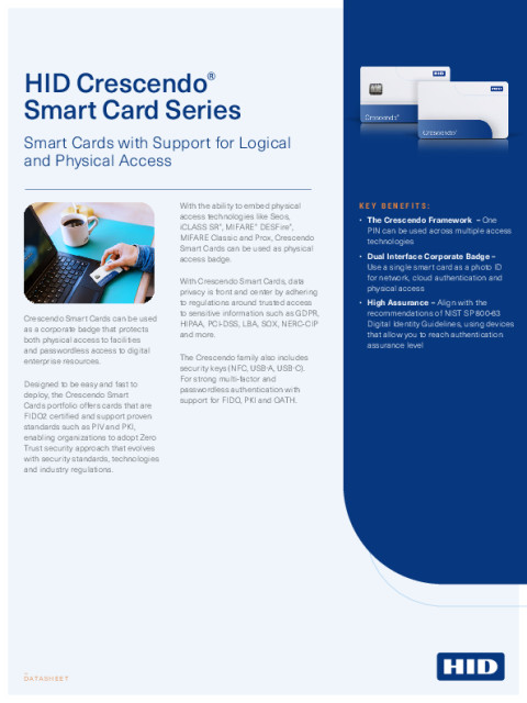 Crescendo Smart Card Datasheet